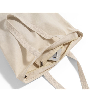 HACKNEY. 100 cotton bag with zipper (280 g/m²)